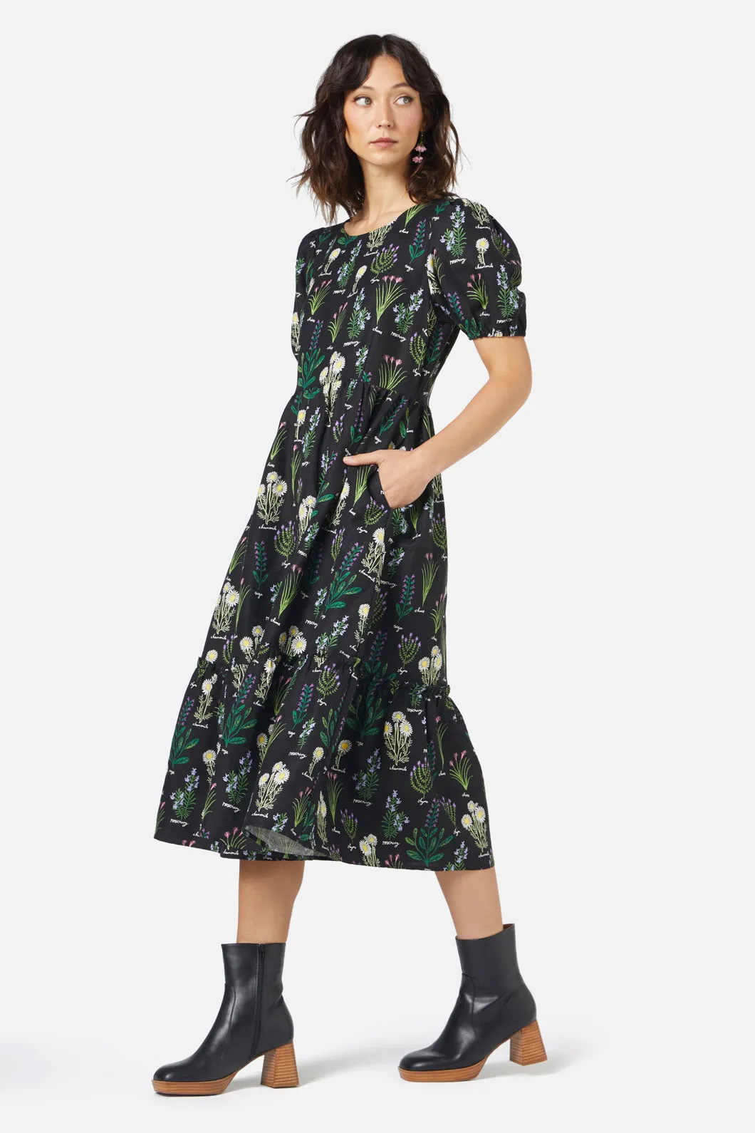 Herb Garden Midi Dress