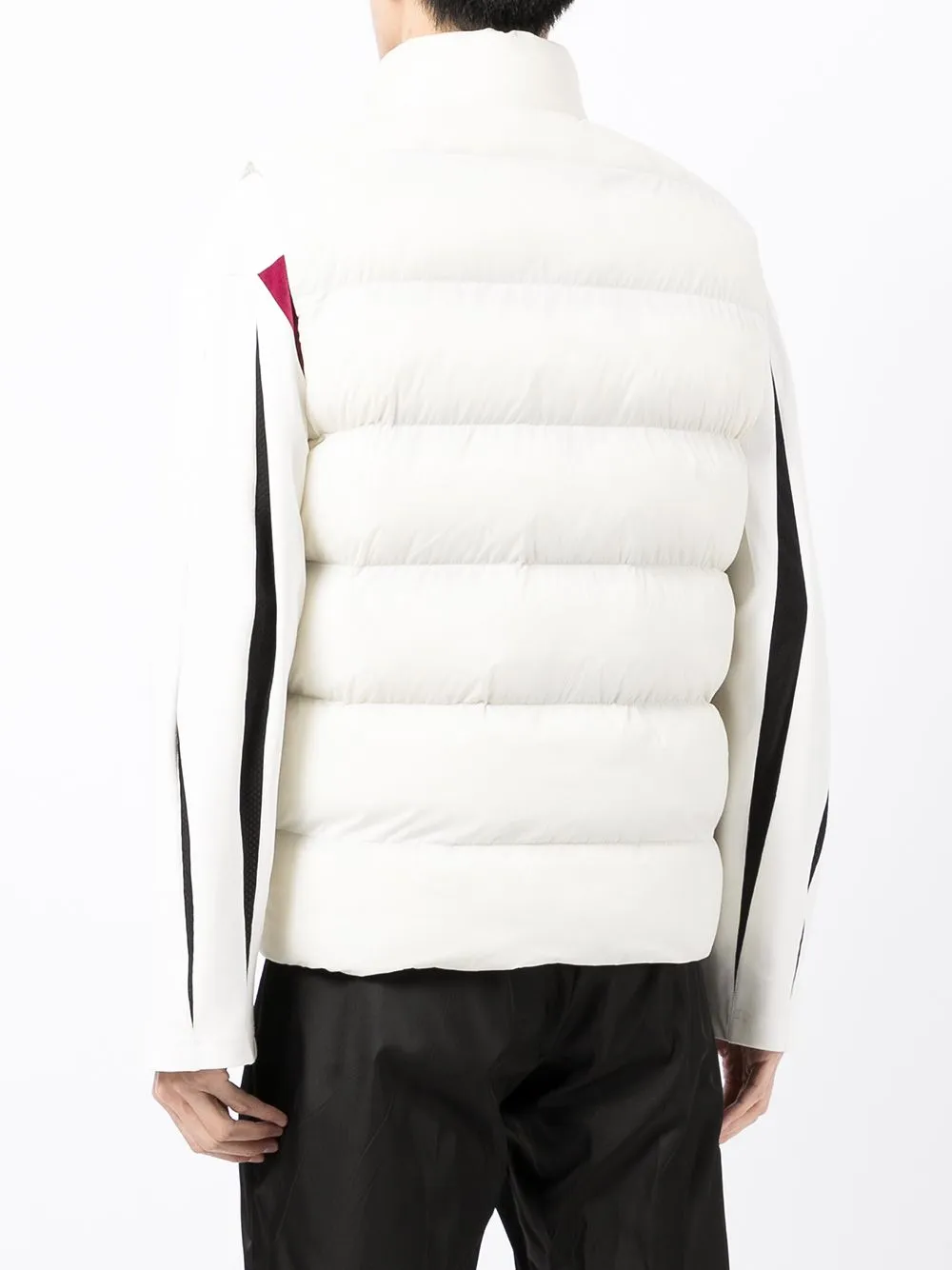 HUGO Logo Puffer Gilet Cream