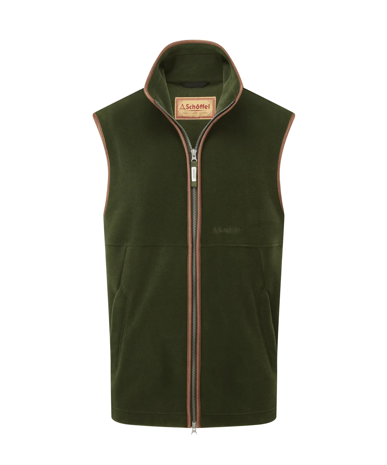 Oakham Fleece Gilet Forest