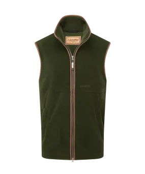Oakham Fleece Gilet Forest