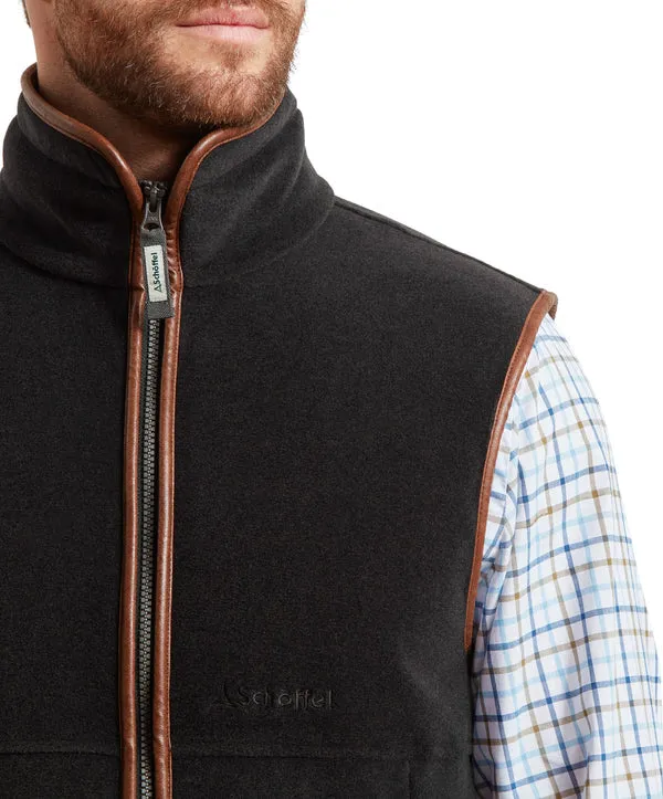 Oakham Fleece Gilet Gunmetal