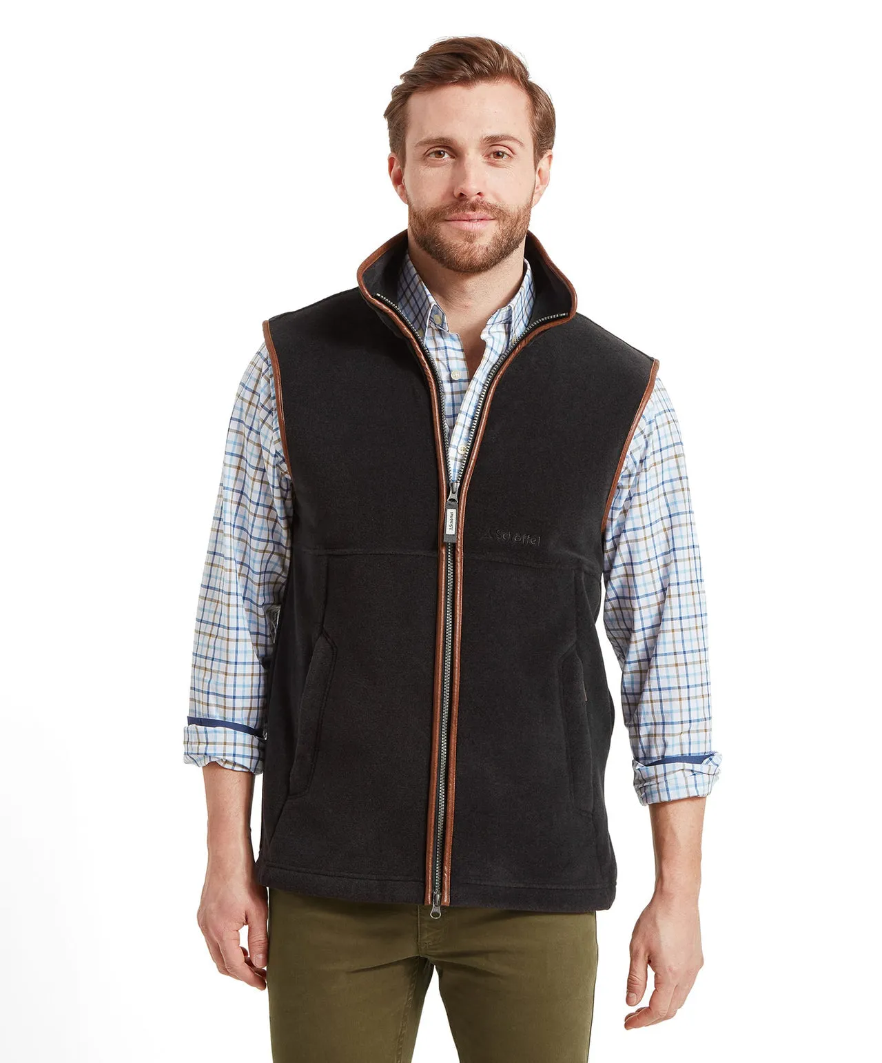Oakham Fleece Gilet Gunmetal