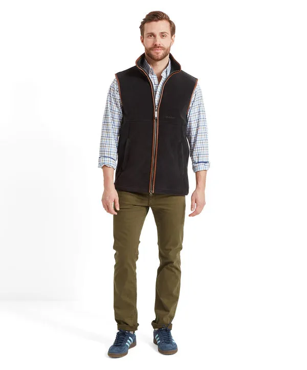 Oakham Fleece Gilet Gunmetal