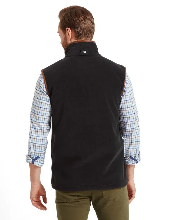 Oakham Fleece Gilet Gunmetal
