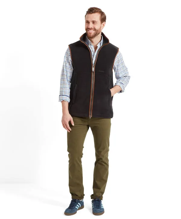Oakham Fleece Gilet Gunmetal