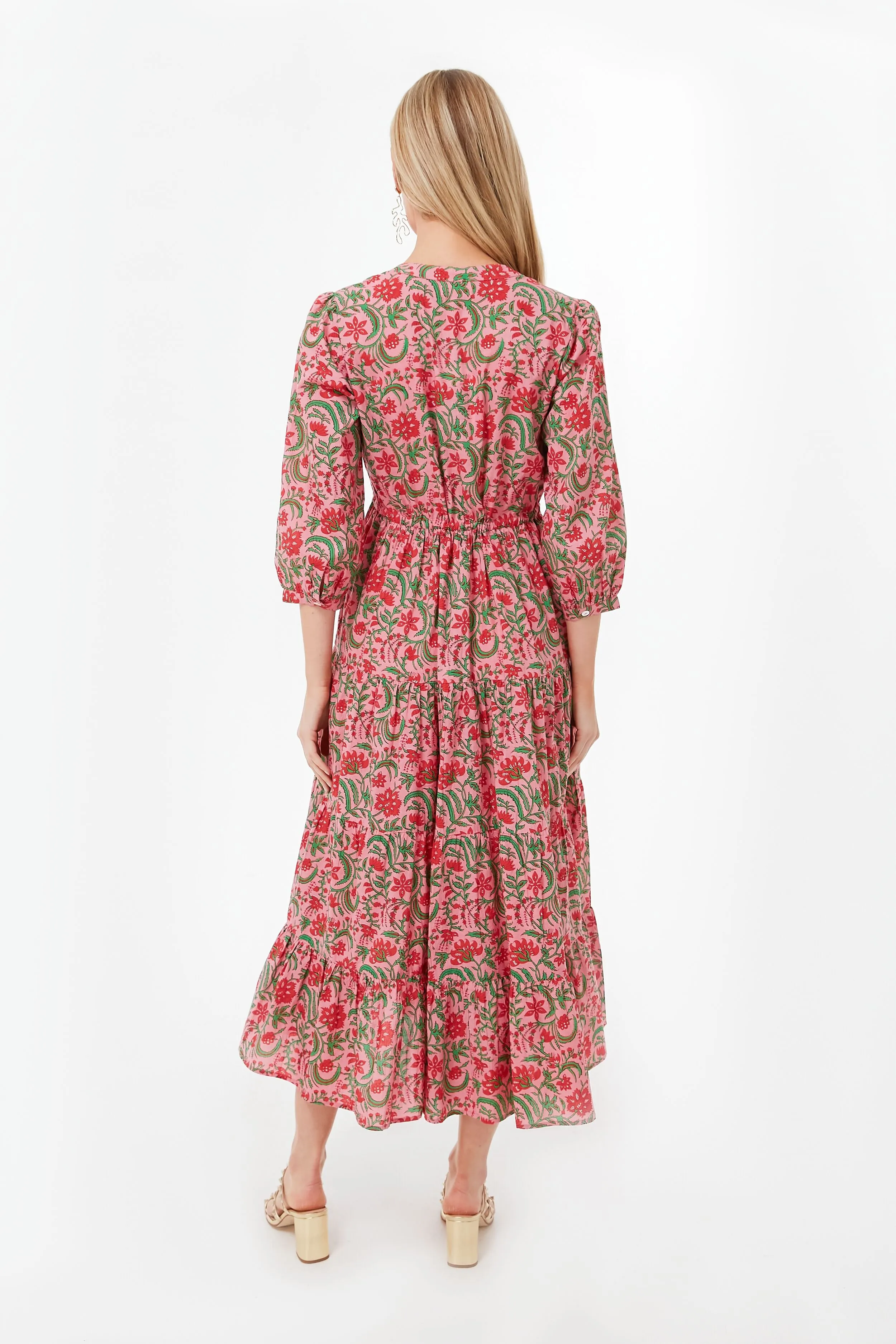 Pink Jungle Maria Dress