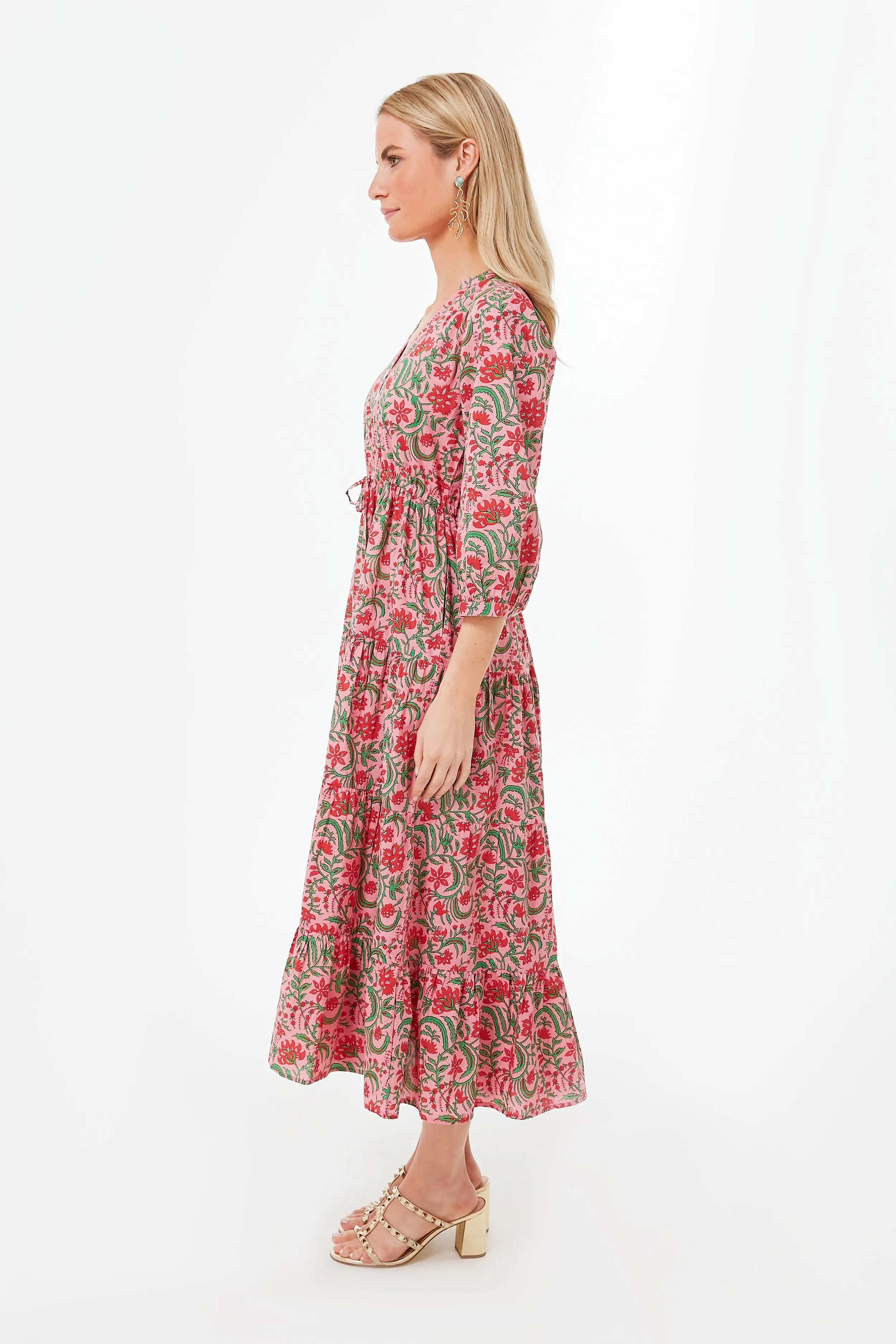 Pink Jungle Maria Dress