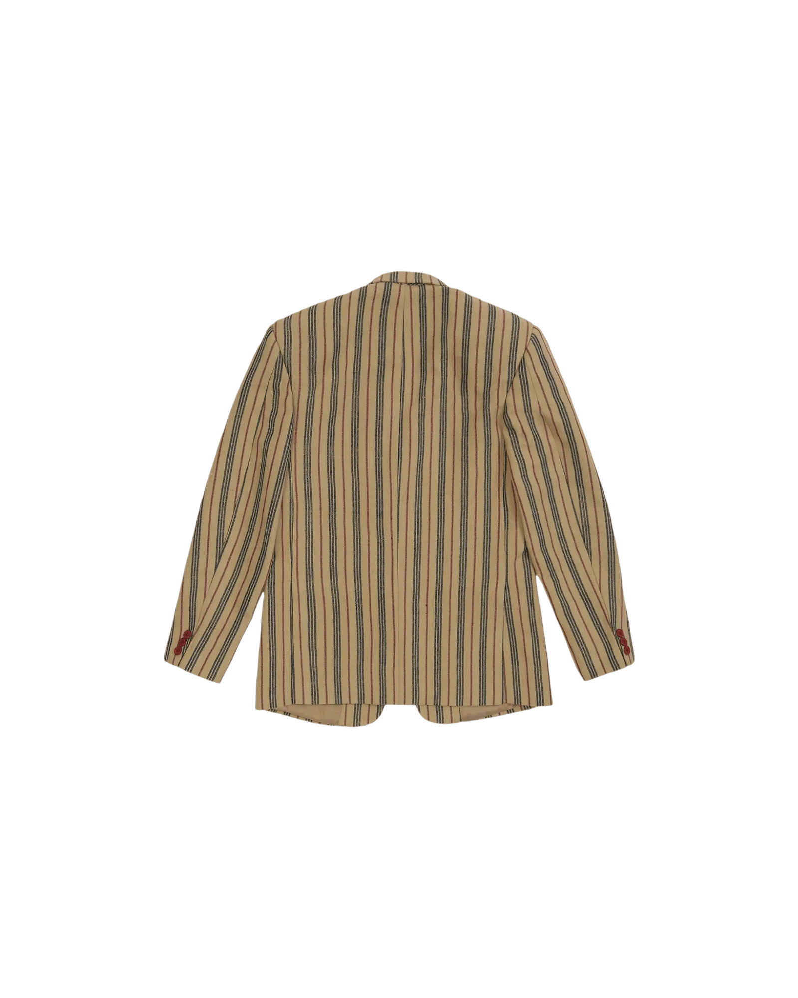 "SUNSET STRIPES" HANDWOVEN BLAZER
