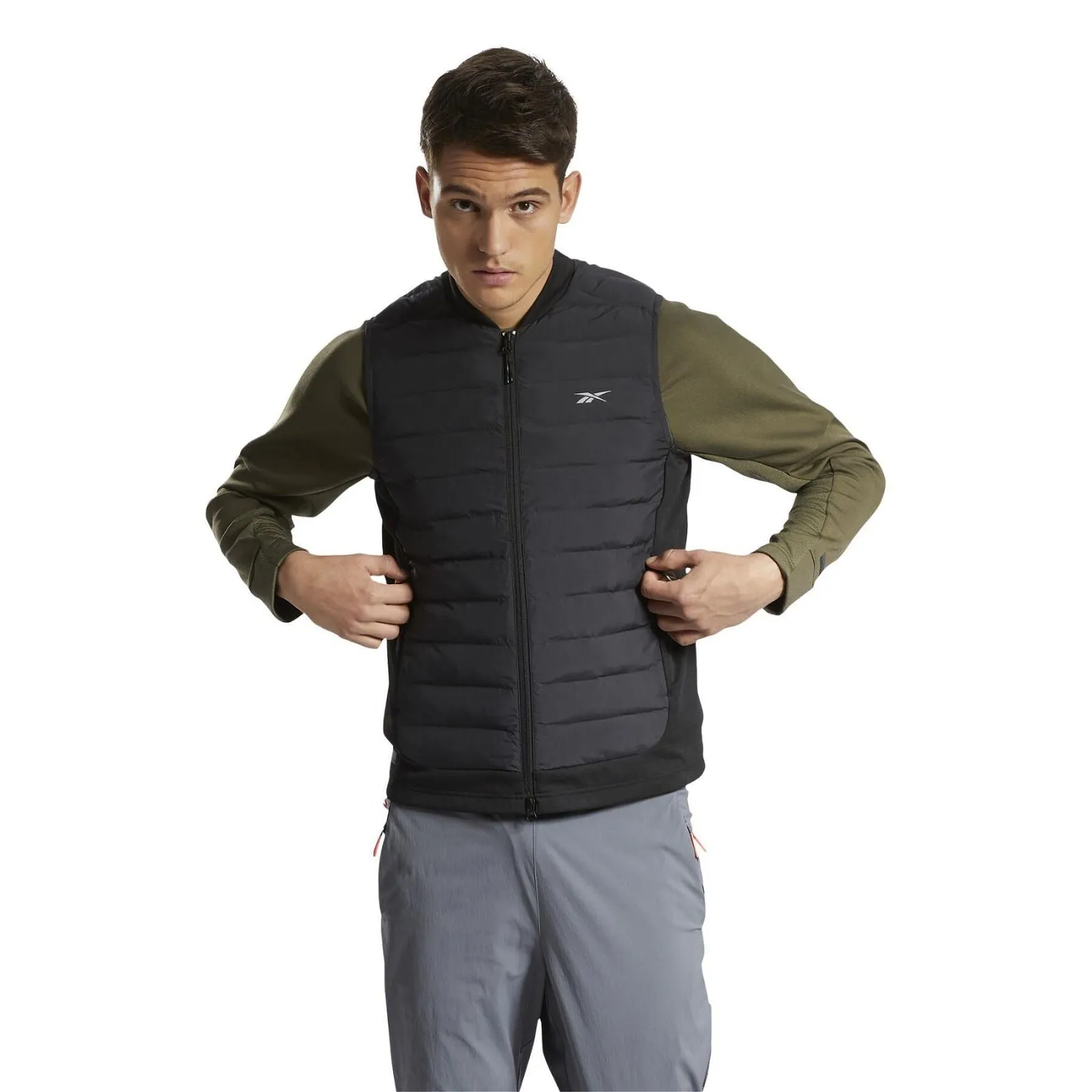 Reebok DMX Training Hybrid Winter Gilet - Black
