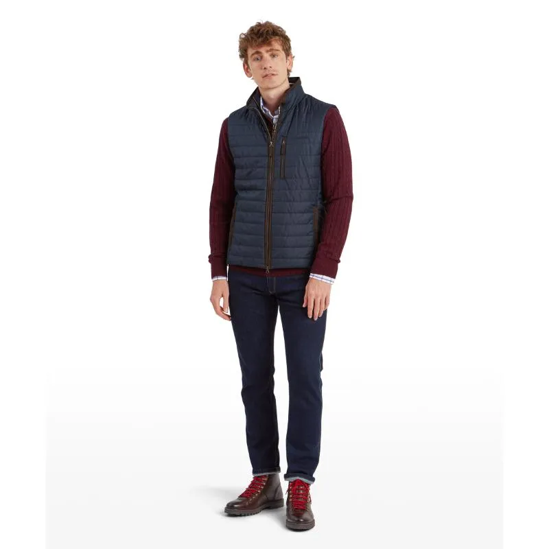 Schoffel Brora Mens Primaloft Gilet - Navy