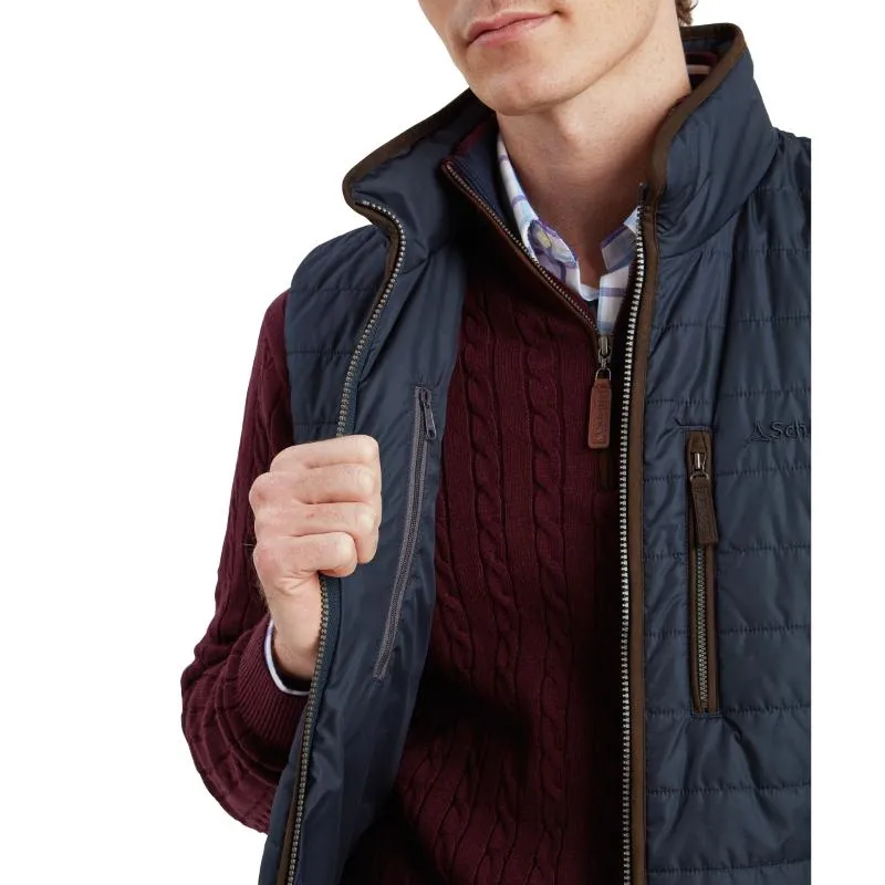 Schoffel Brora Mens Primaloft Gilet - Navy