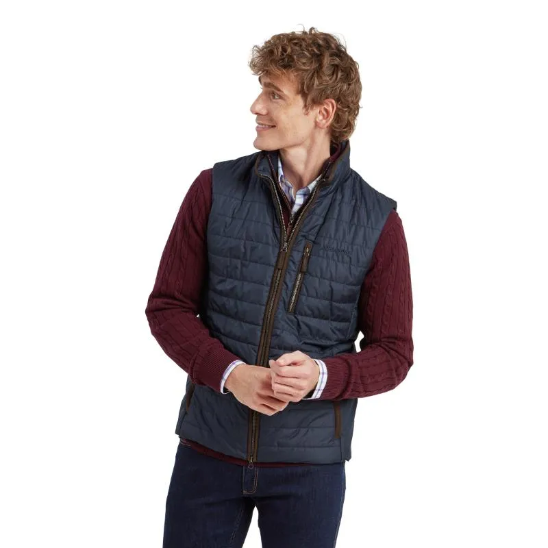 Schoffel Brora Mens Primaloft Gilet - Navy