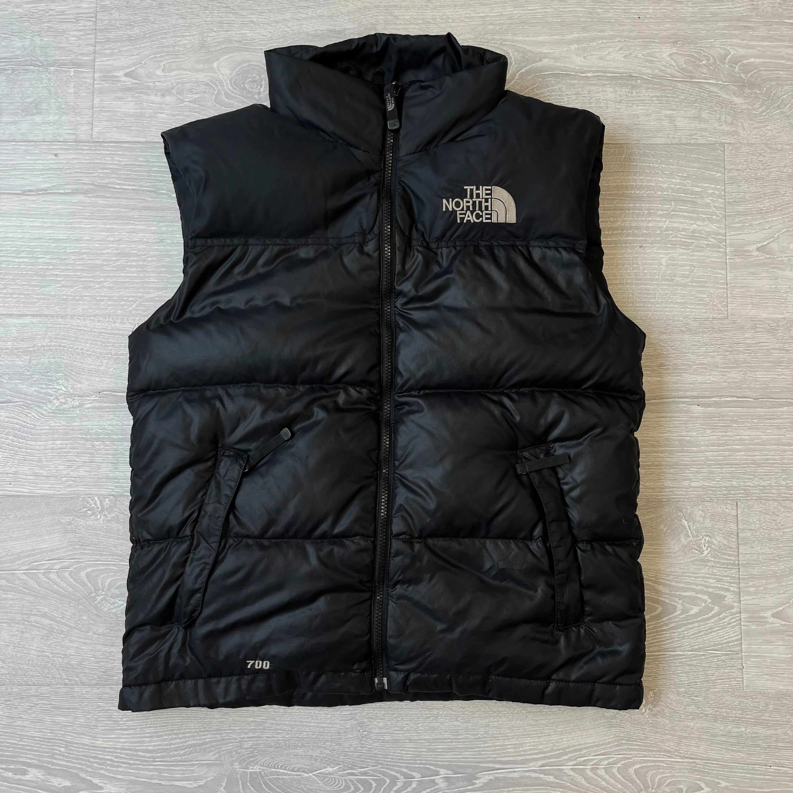 The North Face Black Gilet Puffer Jacket LESS PUFFY