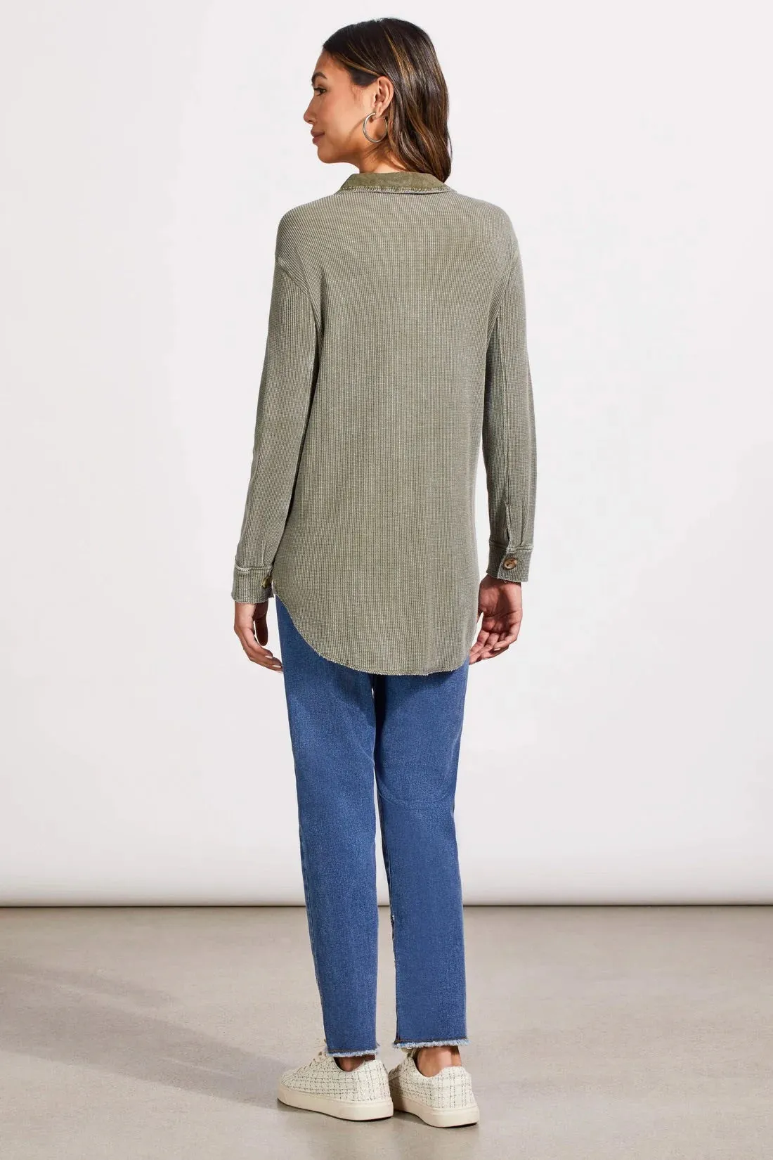 Vintage Wash Cotton Shacket