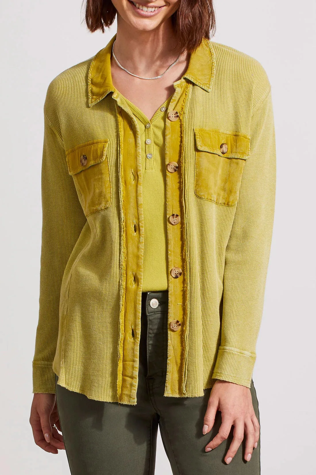 Vintage Wash Cotton Shacket