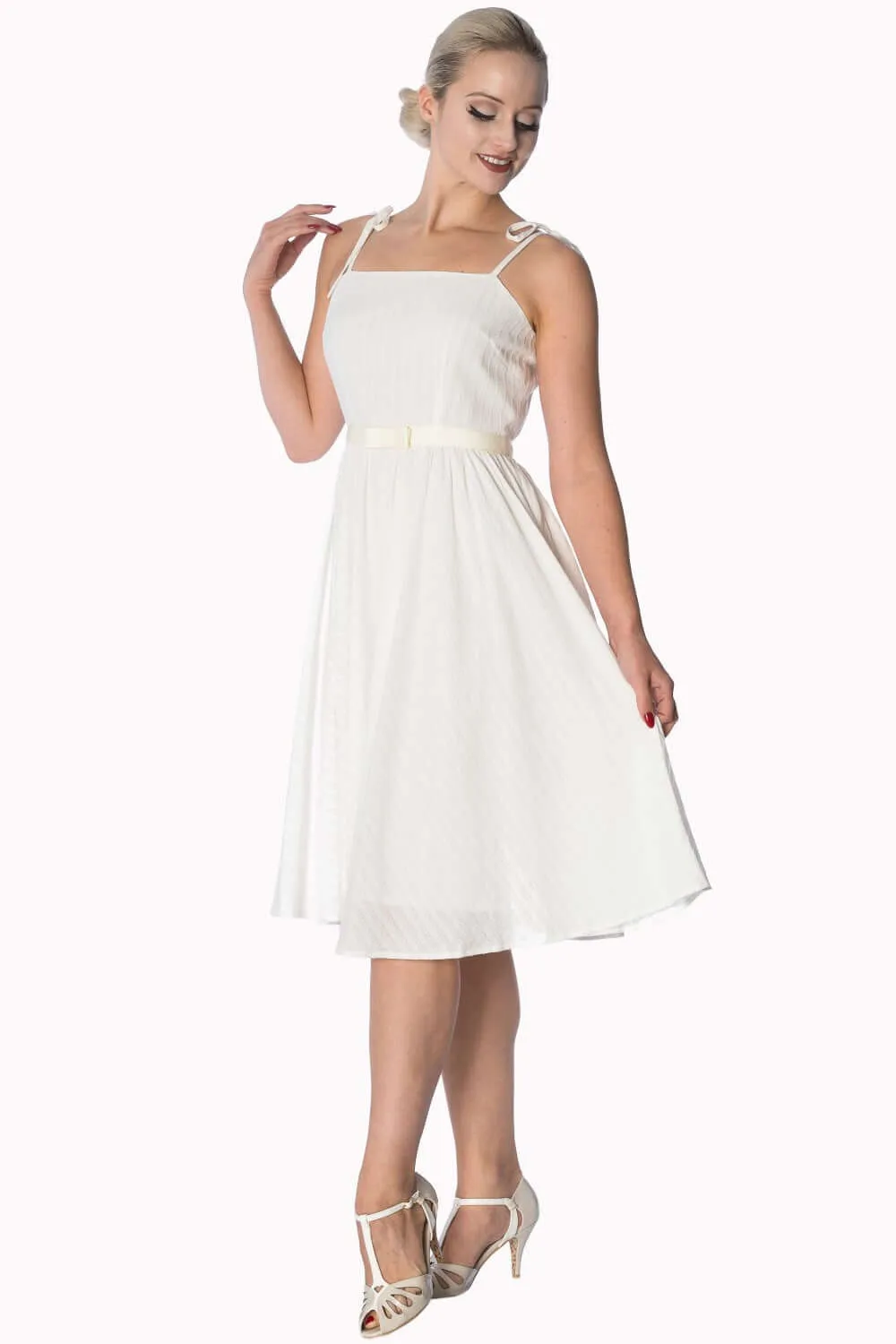 White Dress for Every Occasion – Make A Wish Strappy Sundress