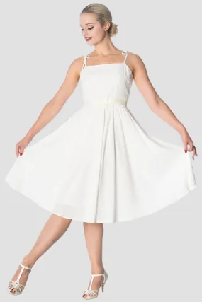 White Dress for Every Occasion – Make A Wish Strappy Sundress