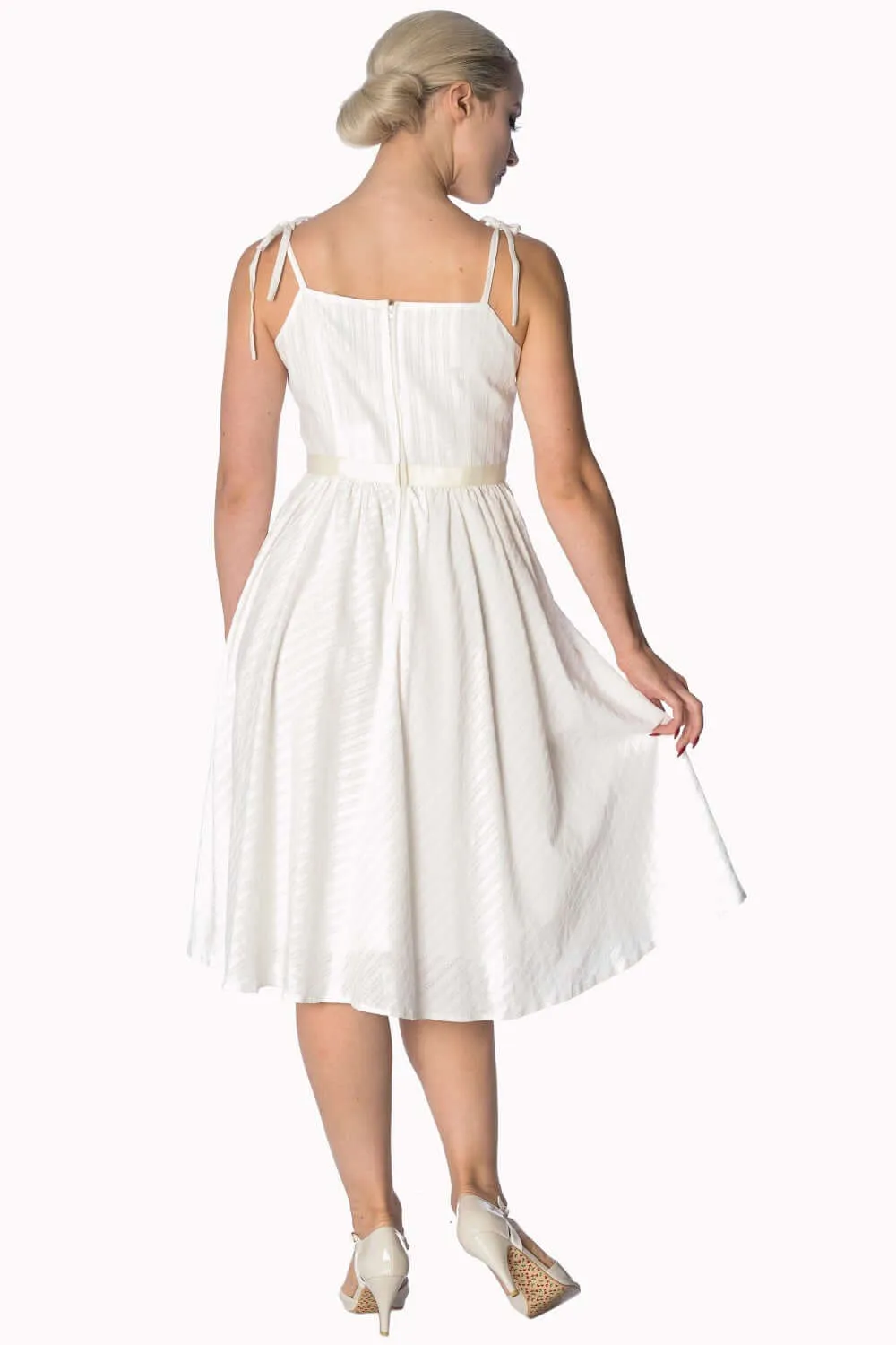 White Dress for Every Occasion – Make A Wish Strappy Sundress