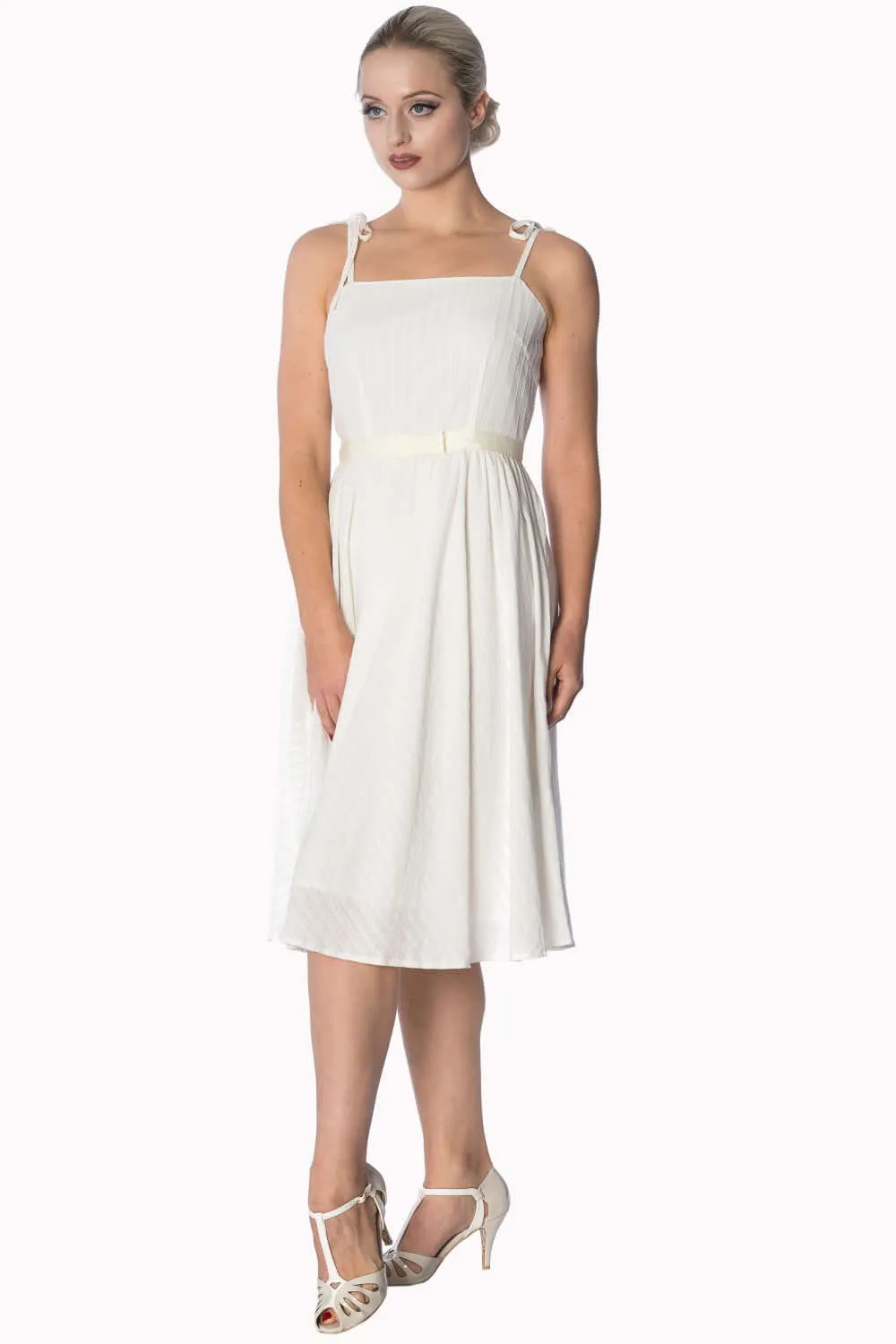 White Dress for Every Occasion – Make A Wish Strappy Sundress