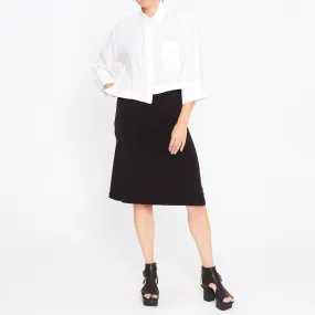 White Linen Shacket