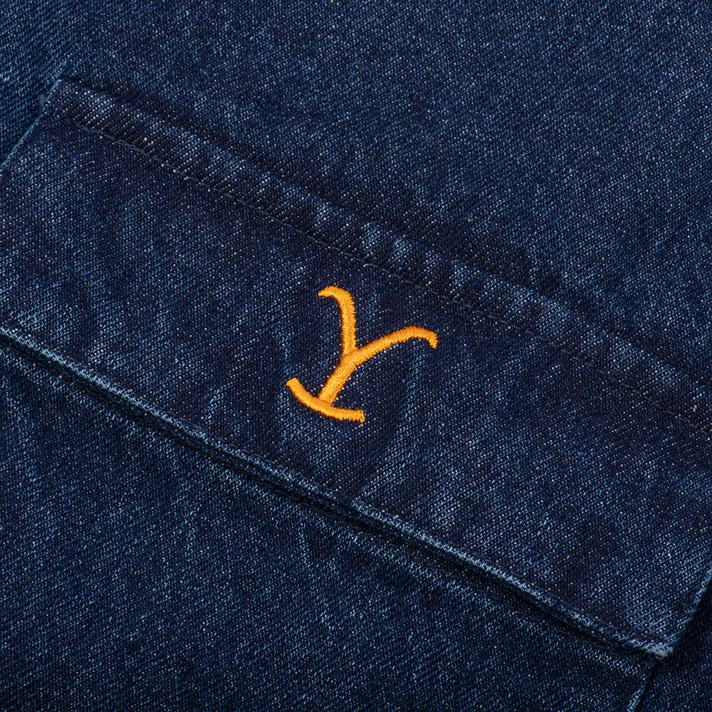 Yellowstone Denim Embroidered Barn Jacket